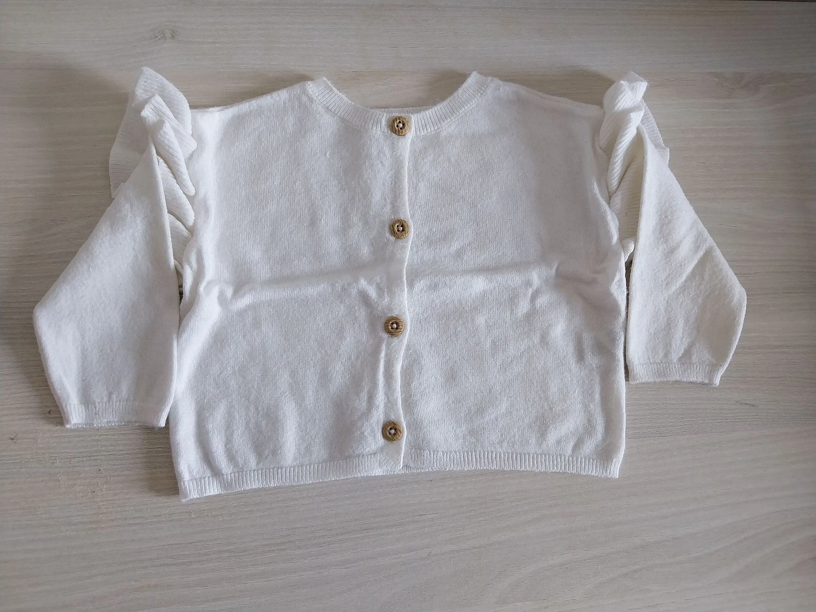 Witte jas meisje 12 maanden – photo 2